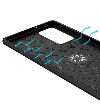 Samsung Galaxy Note 20 Uyumlu Kılıf Zore Ravel Silikon Kapak