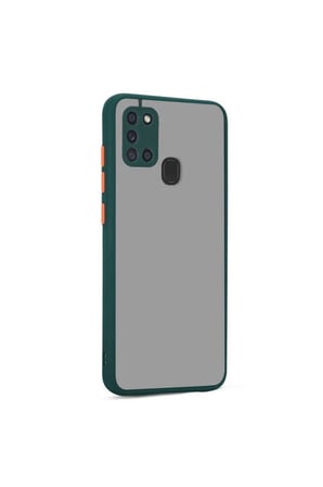 Samsung Galaxy A21S Uyumlu Kılıf Zore Hux Kapak