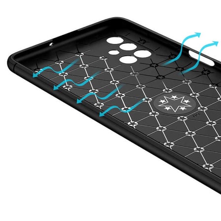 Samsung Galaxy M51 Uyumlu Kılıf Zore Ravel Silikon Kapak