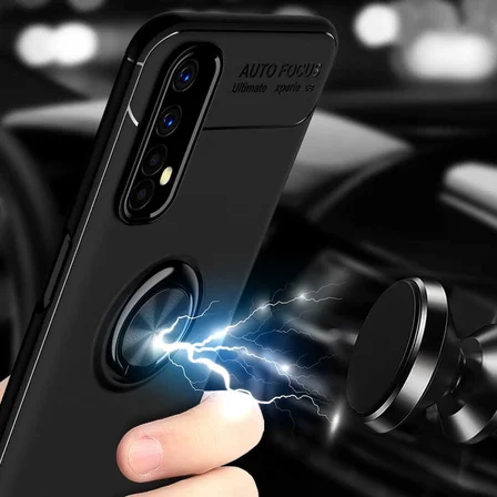 Realme 7 Uyumlu Kılıf Zore Ravel Silikon Kapak