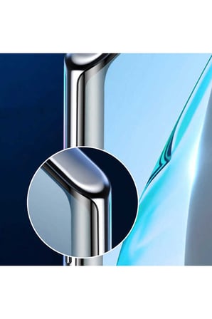 Samsung Galaxy Note 20 Ultra Uyumlu Zore Kavisli Full Yapışkanlı Cam Ekran Koruyucu