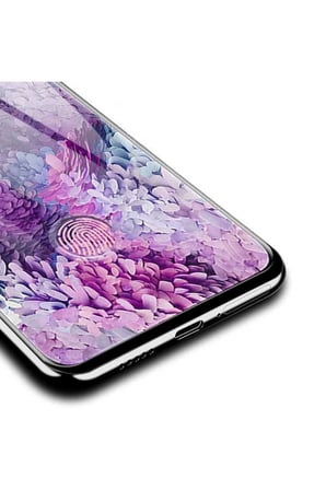 Samsung Galaxy S20 Plus Uyumlu Zore Kavisli Full Yapışkanlı Cam Ekran Koruyucu