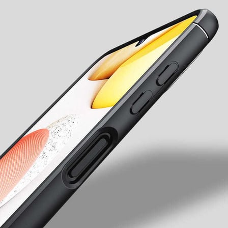 Samsung Galaxy A12 Uyumlu Kılıf Zore Ravel Silikon Kapak