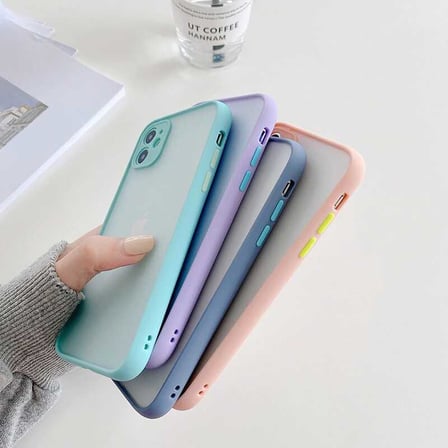 Apple iPhone 12 Uyumlu Kılıf Zore Hux Kapak