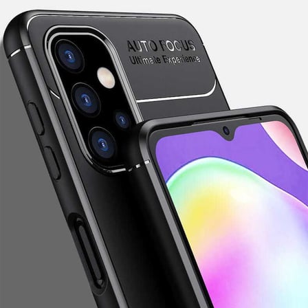 Samsung Galaxy A32 4G Uyumlu Kılıf Zore Ravel Silikon Kapak