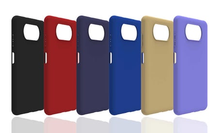 Xiaomi Poco X3 Uyumlu Kılıf Zore Biye Silikon