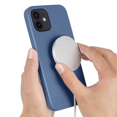 Apple iPhone 12 Uyumlu Kılıf Zore Silksafe Wireless Kapak