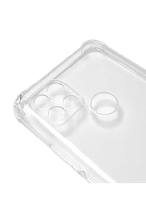 Oppo A15 Uyumlu Kılıf Zore Kamera Korumalı Nitro Anti Shock Silikon