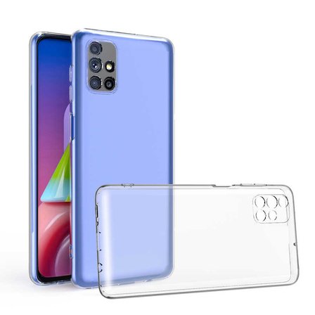 Samsung Galaxy M51 Uyumlu Kılıf Zore Kamera Korumalı Süper Silikon Kapak