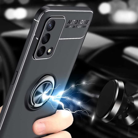 Oppo A74 4G Uyumlu Kılıf Zore Ravel Silikon Kapak