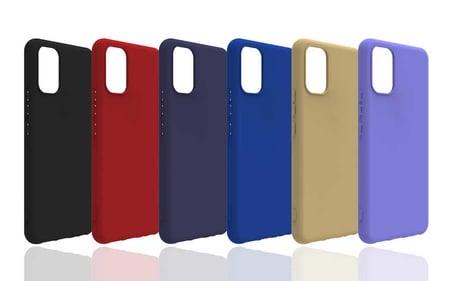 Vivo V21 Uyumlu Kılıf Zore Biye Silikon