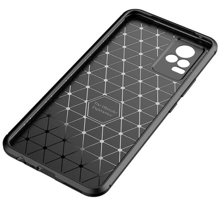 Vivo V21E Uyumlu Kılıf Zore Negro Silikon Kapak