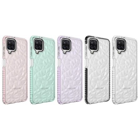 Samsung Galaxy A12 Uyumlu Kılıf Zore Buzz Kapak