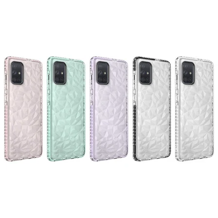 Samsung Galaxy A71 Uyumlu Kılıf Zore Buzz Kapak
