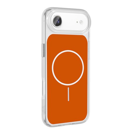 Apple iPhone 17 Air Uyumlu Kılıf Metal Buton Tasarımlı Zore İkonik Sert Silikon Kapak