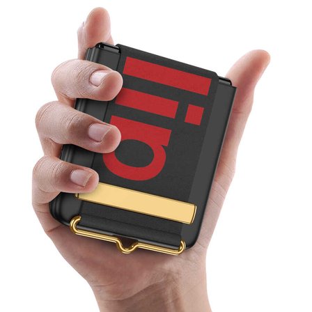 Samsung Galaxy Z Flip 3 Uyumlu Kılıf Zore Flio Kıpta Kapak