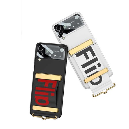 Samsung Galaxy Z Flip 3 Uyumlu Kılıf Zore Flio Kıpta Kapak