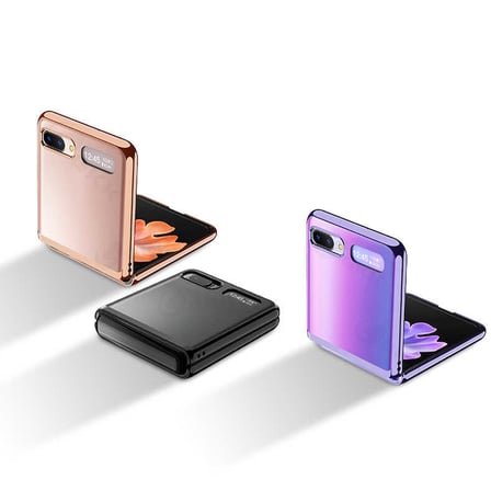 Samsung Galaxy Z Flip Uyumlu Kılıf Zore Kıpta Kapak