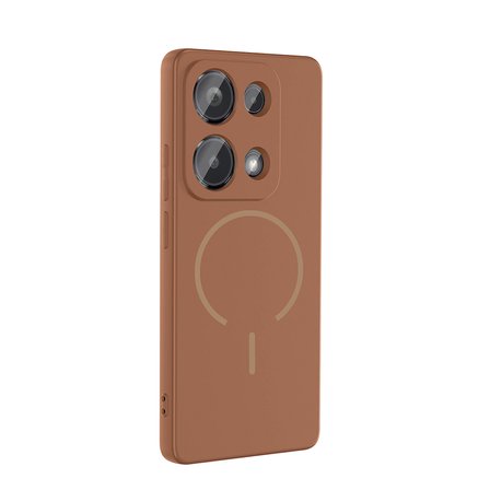 Xiaomi Redmi Note 13 Pro 4G Uyumlu Kılıf M-safe Şarj Özellikli Zore Meta Kapak