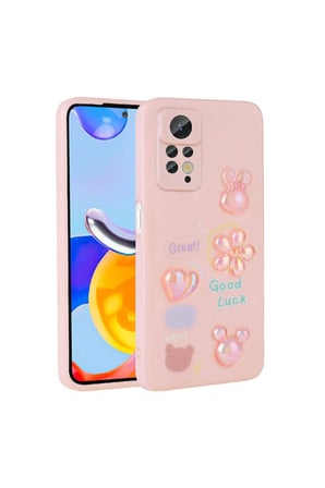Xiaomi Redmi Note 12 Pro 4G Uyumlu Kılıf Kabartma Figürlü Parlak Zore Toys Silikon Kapak
