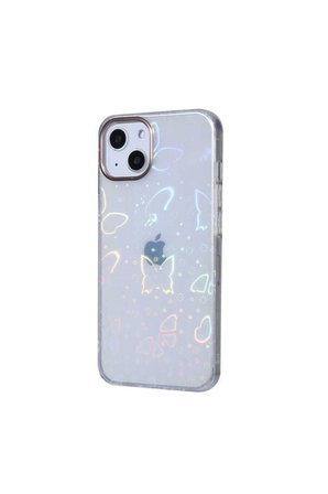 Apple iPhone 13 Uyumlu Kılıf Zore Sidney Desenli Sert Kapak