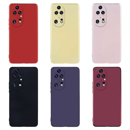 Huawei P50 Pro Uyumlu Kılıf Zore Premier Silikon Kapak