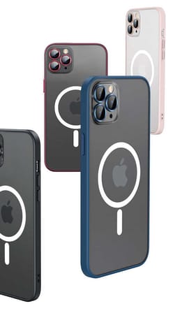 Apple iPhone 12 Uyumlu Kılıf Zore Mokka Wireless Kapak