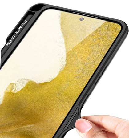 Samsung Galaxy S22 Uyumlu Kılıf Zore Kalemli Kıpta Kapak