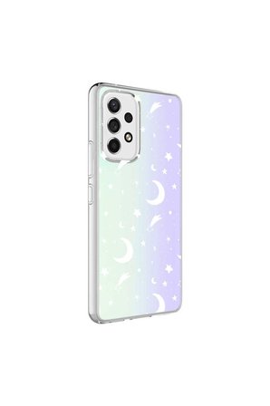 Samsung Galaxy A33 5G Uyumlu Kılıf Zore M-Blue Desenli Kapak