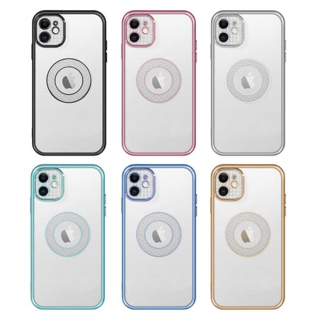 Apple iPhone 12 Uyumlu Kılıf Kamera Korumalı Logo Gösteren Zore Esta Kapak