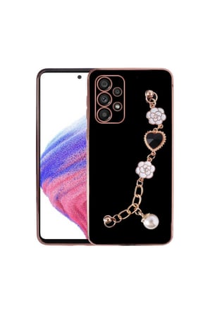 Samsung Galaxy A72 Uyumlu Kılıf El Tutamaçlı Kamera Korumalı Zore Taka Silikon Kapak