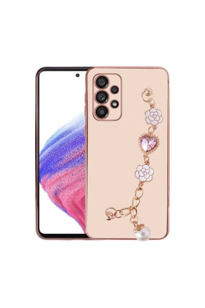 Samsung Galaxy A13 4G Uyumlu Kılıf El Tutamaçlı Kamera Korumalı Zore Taka Silikon Kapak