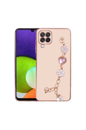 Samsung Galaxy A12 Uyumlu Kılıf El Tutamaçlı Kamera Korumalı Zore Taka Silikon Kapak