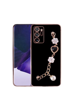 Samsung Galaxy Note 20 Ultra Uyumlu Kılıf El Tutamaçlı Kamera Korumalı Zore Taka Silikon Kapak