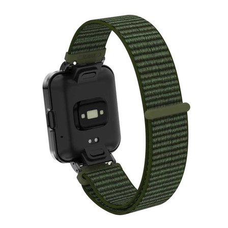 Xiaomi Redmi Watch 2 Lite Uyumlu Kordon Hasır Örgü Cırt Cırtlı Zore KRD-61 Kayış