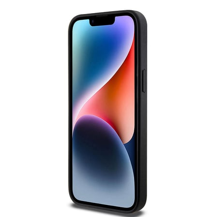 Apple iPhone 15 Pro Max Uyumlu Kılıf Hello Kitty Orjinal Lisanslı M-safe Şarj Özellikli Kitty Head Deri Kapak