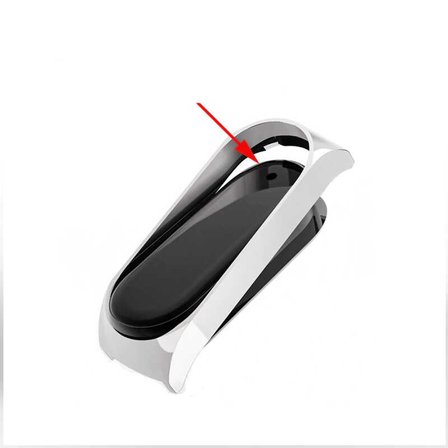Xiaomi Mi Band 7 Uyumlu Zore KRD-01 Metal Kordon