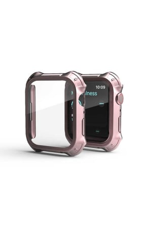 Apple Watch 7 45mm Uyumlu Tank Zırh Kasa ve Ekran Koruyucu Zore Watch Gard 10