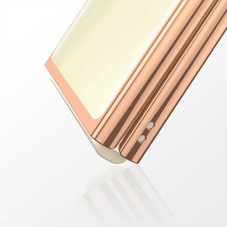 Samsung Galaxy Z Flip 4 Uyumlu Kılıf Zore Kıpta Lensli Kapak