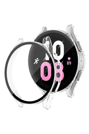 Samsung Galaxy Watch 5 44mm Uyumlu Sert PC Kasa ve Ekran Koruyucu Zore Watch Gard 14