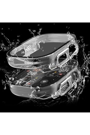 Apple Watch Ultra 49mm Uyumlu Kasa ve Ekran Koruyucu Zore Watch Gard 20