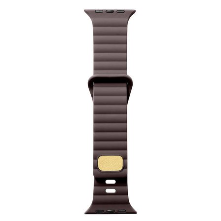 Apple Watch 42mm Uyumlu Kordon Silikon Soft Yüzey Metal Tokalı KRD-73 Kayış