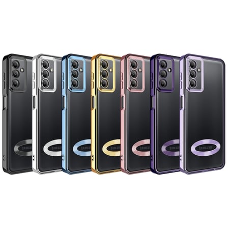 Samsung Galaxy A04S Uyumlu Kılıf Kamera Korumalı Logo Gösteren Zore Omega Kapak