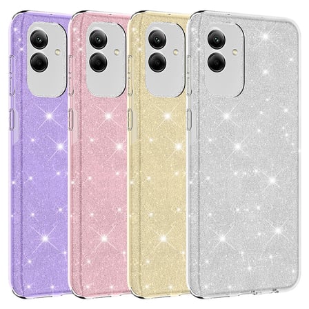 Samsung Galaxy A04 Uyumlu Kılıf Zore Shining Silikon