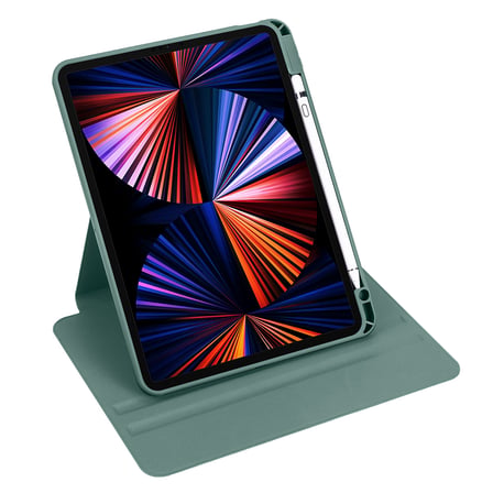 Apple iPad 10.2 2021 (9.Nesil) Uyumlu Kılıf Zore Termik Kalem Bölmeli Dönebilen Standlı Kılıf
