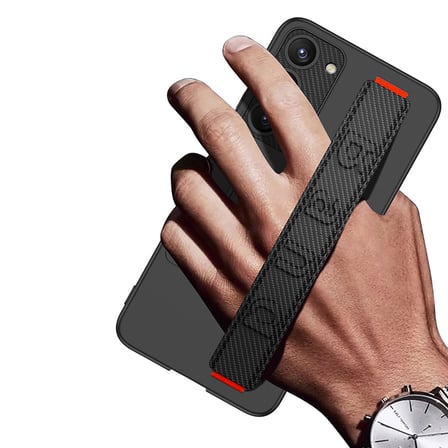 Samsung Galaxy S23 Uyumlu Kılıf Standlı El Tutacaklı Zore Band Kapak