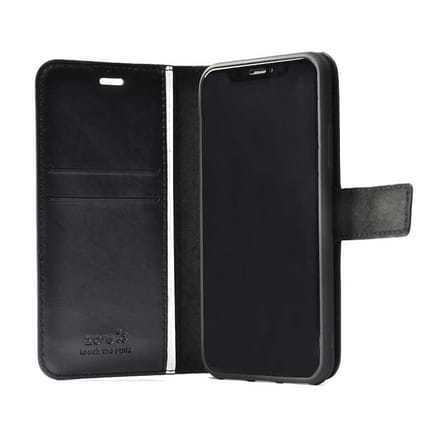 Xiaomi Redmi 12C Uyumlu Kılıf Zore Kar Deluxe Kapaklı Kılıf
