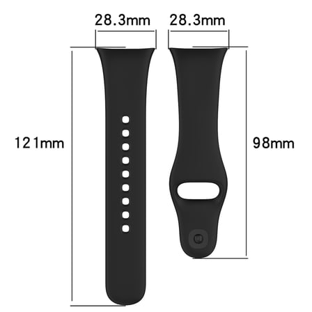 Xiaomi Redmi Watch 3 Uyumlu Kordon Silikon Spor Görünümlü Yumuşak Zore KRD-81 Kayış