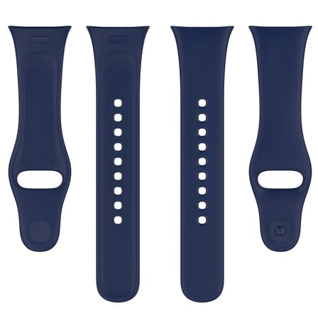 Xiaomi Redmi Watch 3 Uyumlu Kordon Silikon Spor Görünümlü Yumuşak Zore KRD-81 Kayış