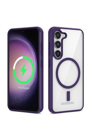 Samsung Galaxy S22 Uyumlu Kılıf M-safe Wireless Şarj Özellikli Silikon Zore Ege Kapak